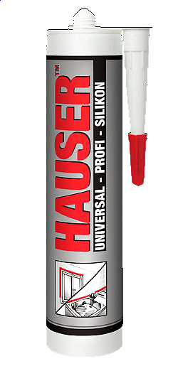 Герметик силиконовый Hauser (универсальный) белый 260 ml