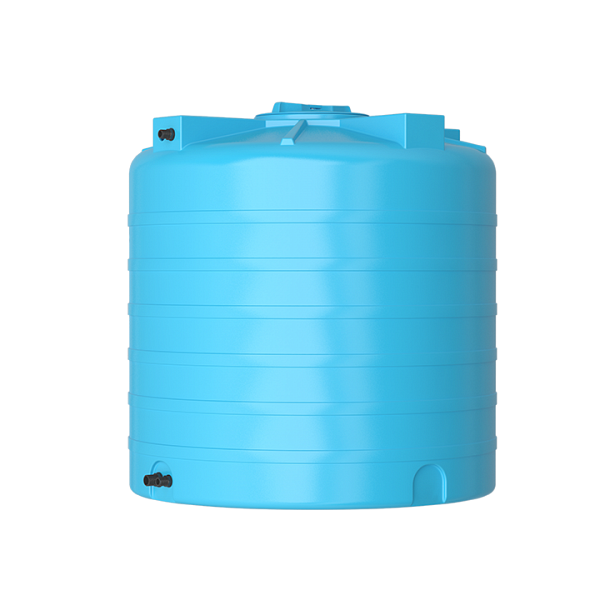 Емкость ATV (1000 литров, синяя, с поплавком + врезка) АкваТек