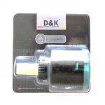 Картридж D40мм (для смесителя D&K, короткий, б/н) 