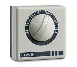 Термостат комнатный CEWAL RQ10 (для котлов "ЛЕМАКС")