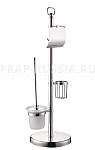 Ершик туалетный (напольный + держатель туал.бумаги и осв.воздуха) FRAP F904