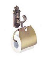 Держатель для туалетной бумаги (бронза, люкс) FRAP G3603
