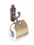 Держатель для туалетной бумаги (бронза, люкс) FRAP G3603